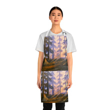 Load image into Gallery viewer, Apron - lightweight, silky finish 100% polyester, two front pockets. Many original artwork designs by Kerry Sandhu Art