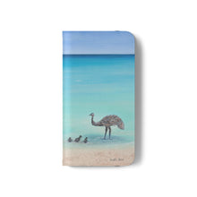 Load image into Gallery viewer, Surfin' Bird - PHONE CASE WALLET for Samsung & iPhones - by Kerry Sandhu Art