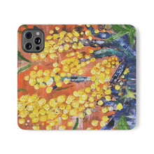 Load image into Gallery viewer, Rustic Wattle - PHONE CASE WALLET for Samsung & iPhones - by Kerry Sandhu Art