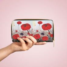 Load image into Gallery viewer, For The Fallen - ZIPPER WALLET - by Kerry Sandhu Art