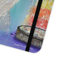Load image into Gallery viewer, Angels Brought Me Here - PHONE CASE WALLET - by Kerry Sandhu Art