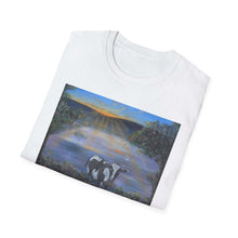 Load image into Gallery viewer, T-Shirt made from very soft materials, no side seams. Feels like bliss to wear! Many designs by Kerry Sandhu Art