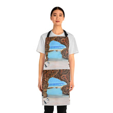 Load image into Gallery viewer, Apron - lightweight, silky finish 100% polyester, two front pockets. Many original artwork designs by Kerry Sandhu Art