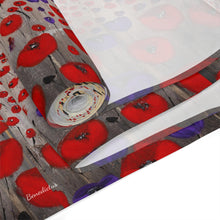 Load image into Gallery viewer, Table runner - Lightweight, hemmed, soft to touch, water-resistant. Vivid sublimated prints by Kerry Sandhu Art