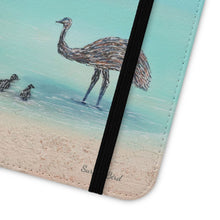 Load image into Gallery viewer, Surfin' Bird - PHONE CASE WALLET for Samsung & iPhones - by Kerry Sandhu Art