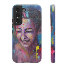 Load image into Gallery viewer, Raining Glitter - TOUGH PHONE CASES for Samsung & iPhones - by Kerry Sandhu Art