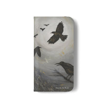 Load image into Gallery viewer, Come Join the Murder - PHONE CASE WALLET - by Kerry Sandhu Art