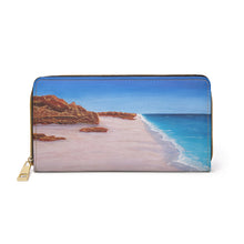 Load image into Gallery viewer, Pockets for cash, c/cards, coins, & more. Stylish faux leather, lots of original artworks by Kerry Sandhu Art to choose from