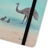 Load image into Gallery viewer, Surfin' Bird - PHONE CASE WALLET for Samsung & iPhones - by Kerry Sandhu Art