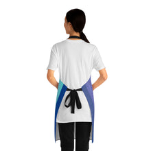 Load image into Gallery viewer, Apron - lightweight, silky finish 100% polyester, two front pockets. Many original artwork designs by Kerry Sandhu Art