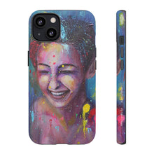 Load image into Gallery viewer, Raining Glitter - TOUGH PHONE CASES for Samsung & iPhones - by Kerry Sandhu Art