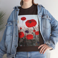 Load image into Gallery viewer, For The Fallen - Unisex HEAVY COTTON TEE - by Kerry Sandhu Art