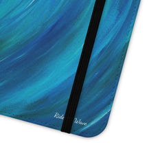 Load image into Gallery viewer, Ride the Wave - PHONE CASE WALLET - by Kerry Sandhu Art