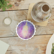 Load image into Gallery viewer, Plastic exterior w/ metallic bottom, magnetic back, 2 different opening mechanisms, matte finish. Art by Kerry Sandhu Art