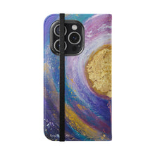 Load image into Gallery viewer, Flower of Gratitude - PHONE CASE WALLET - by Kerry Sandhu Art
