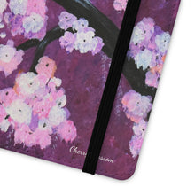 Load image into Gallery viewer, Cherry Blossom - PHONE CASE WALLET - by Kerry Sandhu Art