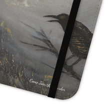 Load image into Gallery viewer, Come Join the Murder - PHONE CASE WALLET - by Kerry Sandhu Art