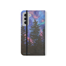 Load image into Gallery viewer, Northern Lights - PHONE CASE WALLET - by Kerry Sandhu Art