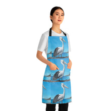 Load image into Gallery viewer, Apron - lightweight, silky finish 100% polyester, two front pockets. Many original artwork designs by Kerry Sandhu Art