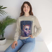 Load image into Gallery viewer, Sweatshirt 50/50 Cotton/Polyester, Medium-heavy fabric, Loose fit, true to size, Original art designs by Kerry Sandhu Art