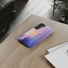Load image into Gallery viewer, Setting Sun - TOUGH PHONE CASES for Samsung & iPhones - by Kerry Sandhu Art