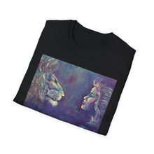 Load image into Gallery viewer, T-Shirt made from very soft materials, no side seams. Feels like bliss to wear! Many designs by Kerry Sandhu Art