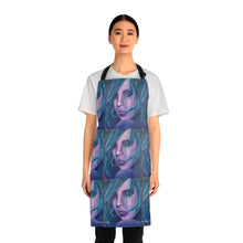 Load image into Gallery viewer, Apron - lightweight, silky finish 100% polyester, two front pockets. Many original artwork designs by Kerry Sandhu Art