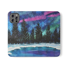 Load image into Gallery viewer, Aurora - PHONE CASE WALLET for Samsung & iPhones - by Kerry Sandhu Art