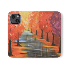Load image into Gallery viewer, Autumn Leaves - PHONE CASE WALLET for Samsung & iPhones - by Kerry Sandhu Art