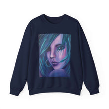 Load image into Gallery viewer, Sweatshirt 50/50 Cotton/Polyester, Medium-heavy fabric, Loose fit, true to size, Original art designs by Kerry Sandhu Art
