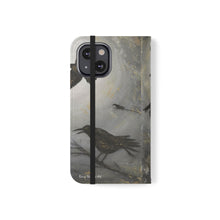 Load image into Gallery viewer, Come Join the Murder - PHONE CASE WALLET - by Kerry Sandhu Art
