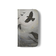 Load image into Gallery viewer, Come Join the Murder - PHONE CASE WALLET - by Kerry Sandhu Art