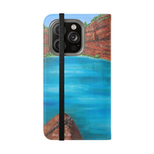 Load image into Gallery viewer, Kimberley Calling - PHONE CASE WALLET - by Kerry Sandhu Art