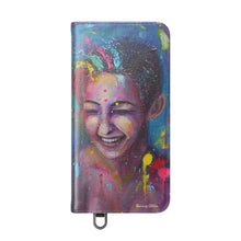 Load image into Gallery viewer, Raining Glitter - PHONE CASE WALLET for Samsung & iPhones - by Kerry Sandhu Art