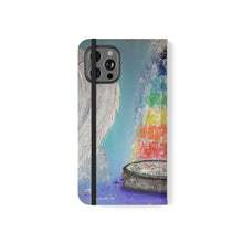Load image into Gallery viewer, Angels Brought Me Here - PHONE CASE WALLET - by Kerry Sandhu Art
