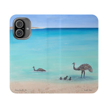 Load image into Gallery viewer, Surfin' Bird - PHONE CASE WALLET for Samsung & iPhones - by Kerry Sandhu Art