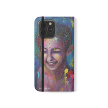 Load image into Gallery viewer, Raining Glitter - PHONE CASE WALLET for Samsung & iPhones - by Kerry Sandhu Art