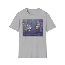 Load image into Gallery viewer, T-Shirt made from very soft materials, no side seams. Feels like bliss to wear! Many designs by Kerry Sandhu Art