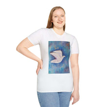 Load image into Gallery viewer, T-Shirt made from very soft materials, no side seams. Feels like bliss to wear! Many designs by Kerry Sandhu Art