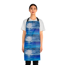 Load image into Gallery viewer, Apron - lightweight, silky finish 100% polyester, two front pockets. Many original artwork designs by Kerry Sandhu Art