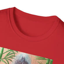 Load image into Gallery viewer, T-Shirt made from very soft materials, no side seams. Feels like bliss to wear! Many designs by Kerry Sandhu Art