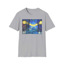 Load image into Gallery viewer, T-Shirt made from very soft materials, no side seams. Feels like bliss to wear! Many designs by Kerry Sandhu Art