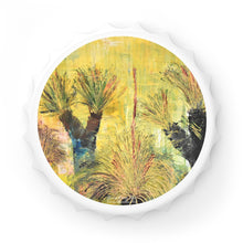 Load image into Gallery viewer, Plastic exterior w/ metallic bottom, magnetic back, 2 different opening mechanisms, matte finish. Art by Kerry Sandhu Art