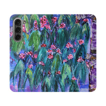 Load image into Gallery viewer, Rustic Flowering Gum - PHONE CASE WALLET - by Kerry Sandhu Art