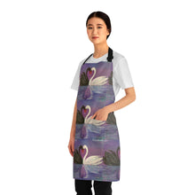Load image into Gallery viewer, Apron - lightweight, silky finish 100% polyester, two front pockets. Many original artwork designs by Kerry Sandhu Art