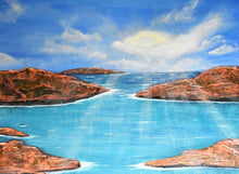 Load image into Gallery viewer, 'I Am A River' - ORIGINAL ARTWORK - by Kerry Sandhu Art