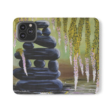 Load image into Gallery viewer, Zen Pond - PHONE CASE WALLET for Samsung & iPhones - by Kerry Sandhu Art
