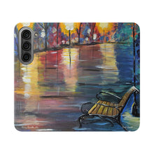 Load image into Gallery viewer, Park Bench - PHONE CASE WALLET for Samsung & iPhones - by Kerry Sandhu Art