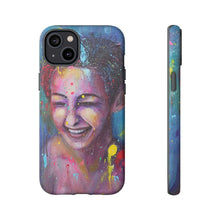 Load image into Gallery viewer, Raining Glitter - TOUGH PHONE CASES for Samsung & iPhones - by Kerry Sandhu Art