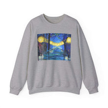 Load image into Gallery viewer, Sweatshirt 50/50 Cotton/Polyester, Medium-heavy fabric, Loose fit, true to size, Original art designs by Kerry Sandhu Art
